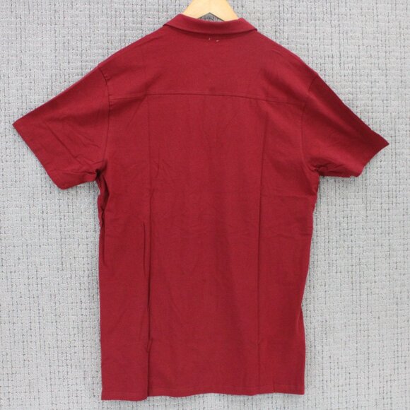 Swet Tailor Performance Polo Shirt Mens XL Red Casual Short Sleeve Stretch NWT - Picture 8 of 10